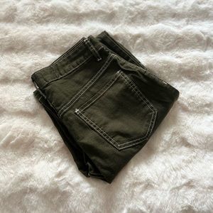 SOLD offline - S.O.N.G - Cargo Pants ( military green ) wide leg